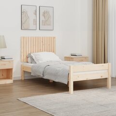 seinale kinnitatav voodipeats, 95,5x3x60 cm, männipuit цена и информация | Кровати | kaup24.ee