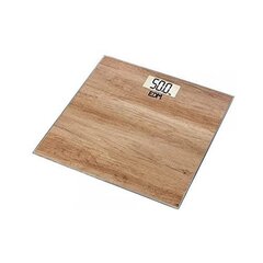 Цифровые весы для ванной EDM Стеклянный Белый 180 kg (26 x 26 x 2 cm) цена и информация | Весы (бытовые) | kaup24.ee