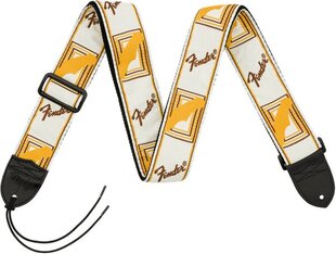 Ремень для гитары Fender WHITE/BROWN/YELLOW MONO STRAP цена и информация | Принадлежности для музыкальных инструментов | kaup24.ee