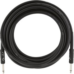 Инструментальный кабель Fender Professional 5,5M BLK цена и информация | Кабели и провода | kaup24.ee