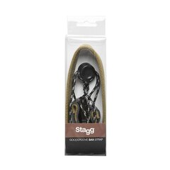 Ремень для саксофона Stagg SAX STRAP4 OL цена и информация | Принадлежности для музыкальных инструментов | kaup24.ee