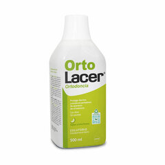 Ополаскиватель для полости рта Lacer Ortolacer лимонный Ортодонтическое лечение (500 ml) цена и информация | Для ухода за зубами | kaup24.ee