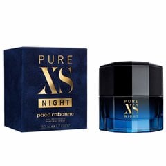 Parfüümvesi Paco Rabbane PURE XS NIGHT EDP meestele 50 ml цена и информация | Мужские духи | kaup24.ee