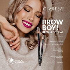 Карандаш для бровей Claresa BROW BOY DARK BROWN цена и информация | Карандаши, краска для бровей | kaup24.ee