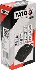 Зарядное устройство для аккумулятора 18 Вт Yato (YT-82848) цена и информация | Запчасти для садовой техники | kaup24.ee