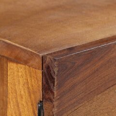 puhvetkapp, pruun, taaskasutatud puidust, 110 x 30 x 75 cm hind ja info | Elutoa väikesed kapid | kaup24.ee