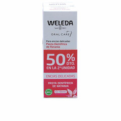 Зубная паста для чувствительных десен Weleda Oral Care 2 x 75 ml цена и информация | Для ухода за зубами | kaup24.ee