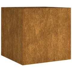 taimekast, 40 x 41 x 40 cm, Corten teras hind ja info | Lillekastid | kaup24.ee