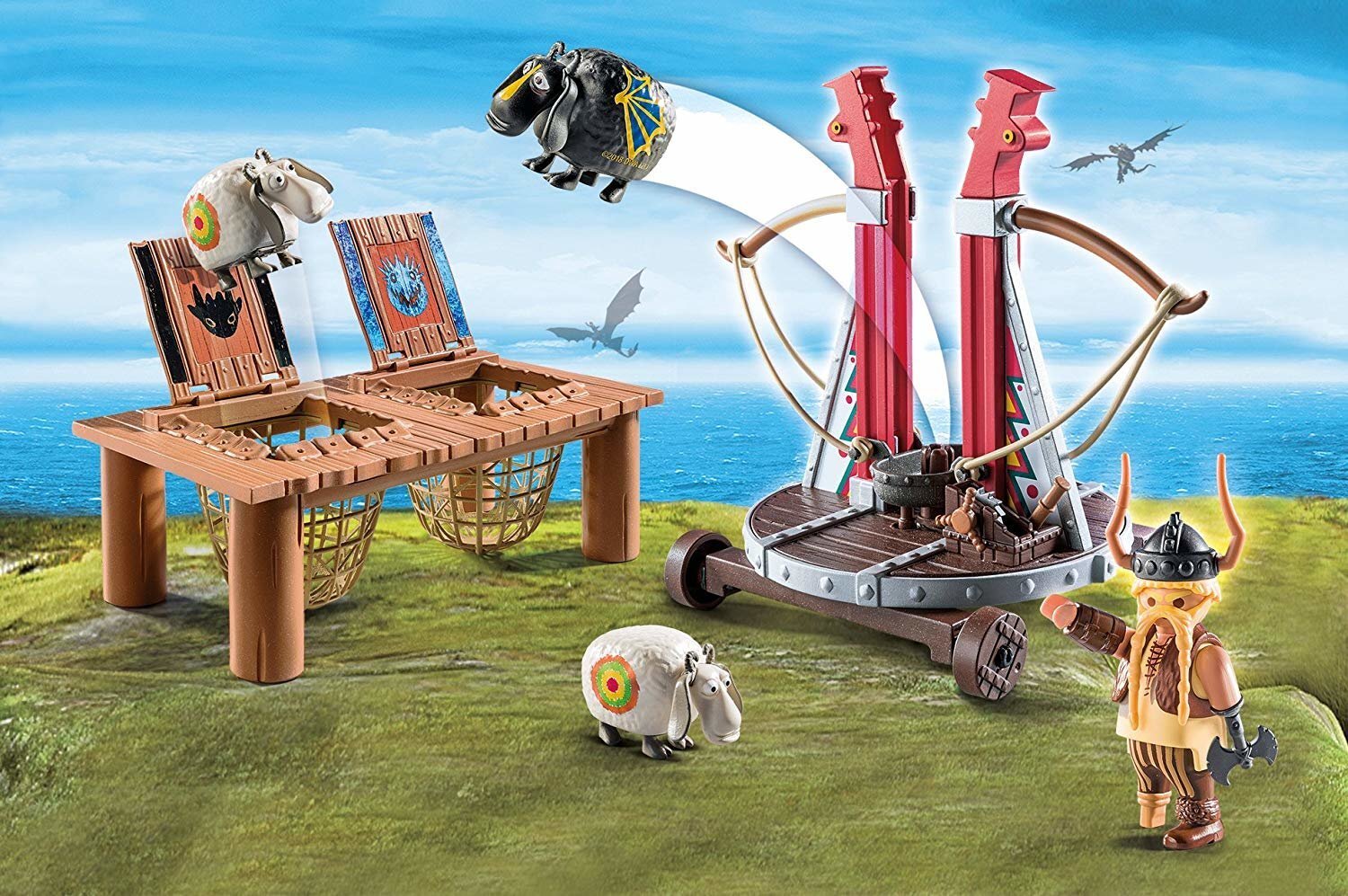 Mängukomplekt 9461 PLAYMOBIL® Dragon, Gobber ja katapult цена и информация | Klotsid ja konstruktorid | kaup24.ee