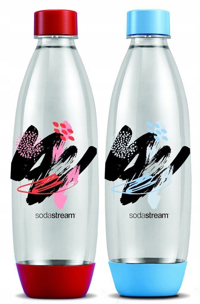 Mulliveemasina SodaStream veepudelid, 1 l, 2 tk. hind ja info | Mulliveemasinad | kaup24.ee