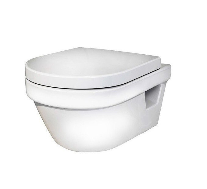 Gustavsberg Hygienic Flush 5G84HR01 seinapealne WC-pott koos SC kaanega цена и информация | WС-potid | kaup24.ee