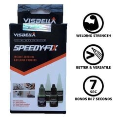 Visbella Speedy-Fix liimikomplekt: täide ja liim 20ml + 20 ml hind ja info | Visbella Autokaubad | kaup24.ee