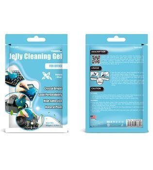 VISBELLA Jelly Cleaning Gel geel tolmu puhastamiseks raskesti ligipääsetavatest kohtadest (piparmünt) цена и информация | Autokeemia | kaup24.ee