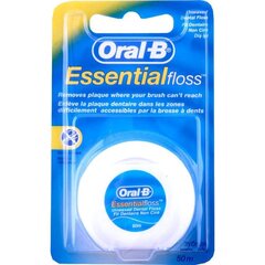 Зубная нить Oral B Essential Floss, 50 м цена и информация | Для ухода за зубами | kaup24.ee