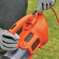 Elektriline lehepuhur Black&amp;Decker BEBL185 цена и информация | Пылесосы для сбора листьев, измельчители веток, очистители тротуарной плитки | kaup24.ee