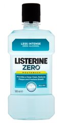 Ополаскиватель для полости рта Zero Listerine (500 мл) цена и информация | Для ухода за зубами | kaup24.ee