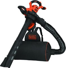 Elektriline lehepuhur Black&amp;Decker BEBLV300-QS 3000w цена и информация | Пылесосы для сбора листьев, измельчители веток, очистители тротуарной плитки | kaup24.ee