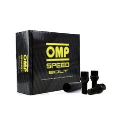 Set Гайки OMP 33мм, Чёрный M12 x 1,50 цена и информация | Дополнительные принадлежности | kaup24.ee