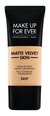 Matt jumestuskreem Make Up For Ever Matte Velvet Skin Liquid Full Coverage Foundation 24H, 30 ml