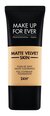 Matt jumestuskreem Make Up For Ever Matte Velvet Skin Liquid Full Coverage Foundation 24H, 30 ml, Y - 345 Natural Beige