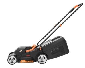 Аккумуляторная газонокосилка 20 В, 30 см, 150 м2, 1x4,0 а/ч WG730E Worx цена и информация | Газонокосилки | kaup24.ee