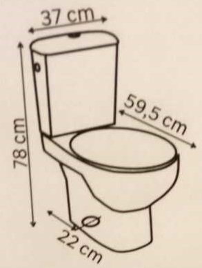 WC pott Sensea Compacta hind ja info | WС-potid | kaup24.ee