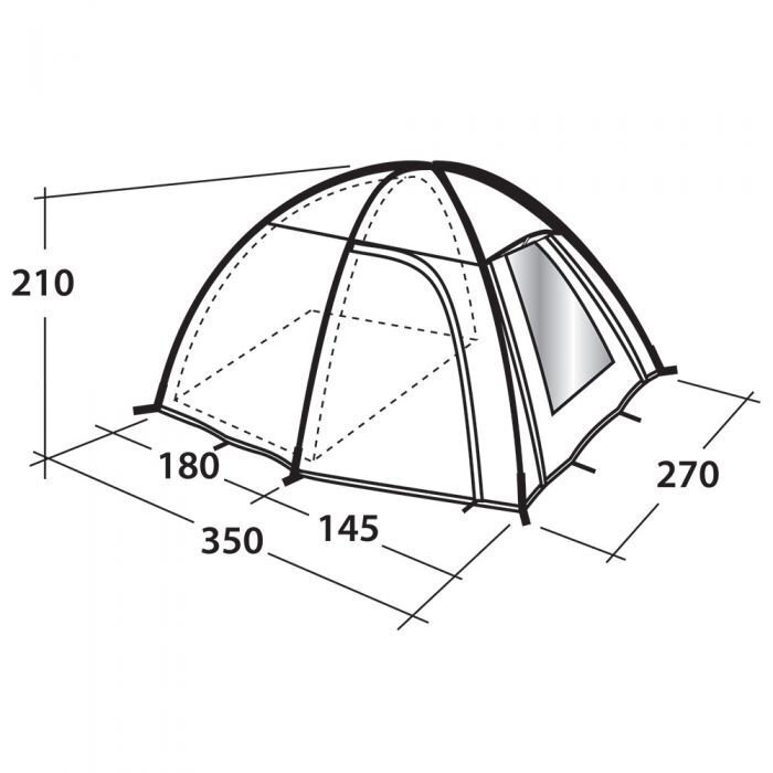 Telk Outwell Arizona 300 цена и информация | Telgid | kaup24.ee