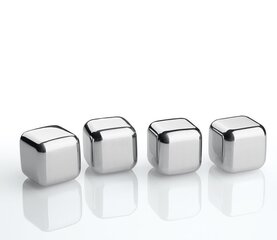 Cilio кубики для охлаждения Steel, 4 шт. цена и информация | Сумки-холодильники | kaup24.ee
