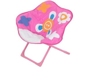 Laste kokkupandav tool Patio Lill, roosa цена и информация | Детская садовая мебель | kaup24.ee