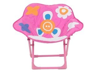Детский складной стул Patio Цветок, розовый цена и информация | Детская садовая мебель | kaup24.ee