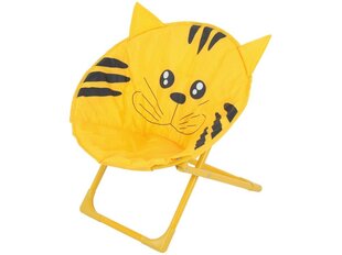 Laste kokkupandav tool Patio Garfield, kollane цена и информация | Детская садовая мебель | kaup24.ee