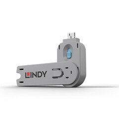 Ключ для блокировки USB-портов/синий 40622 , Lindy цена и информация | USB накопители | kaup24.ee