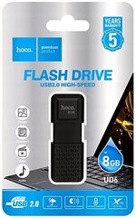 HOCO UD6 USB 2.0 Flash Drive 8GB цена и информация | USB накопители | kaup24.ee