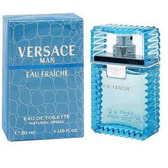 Versace Man Eau Fraiche EDT meestele 30 ml kaina ir informacija | Meeste parfüümid | kaup24.ee