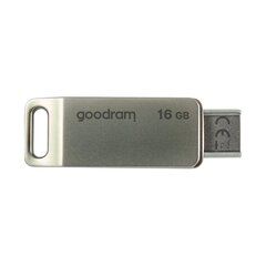 Goodram Memory Stick 16 GB USB 3.2 Gen 1 USB / USB-C OTG ODA3 hõbedane цена и информация | USB накопители | kaup24.ee