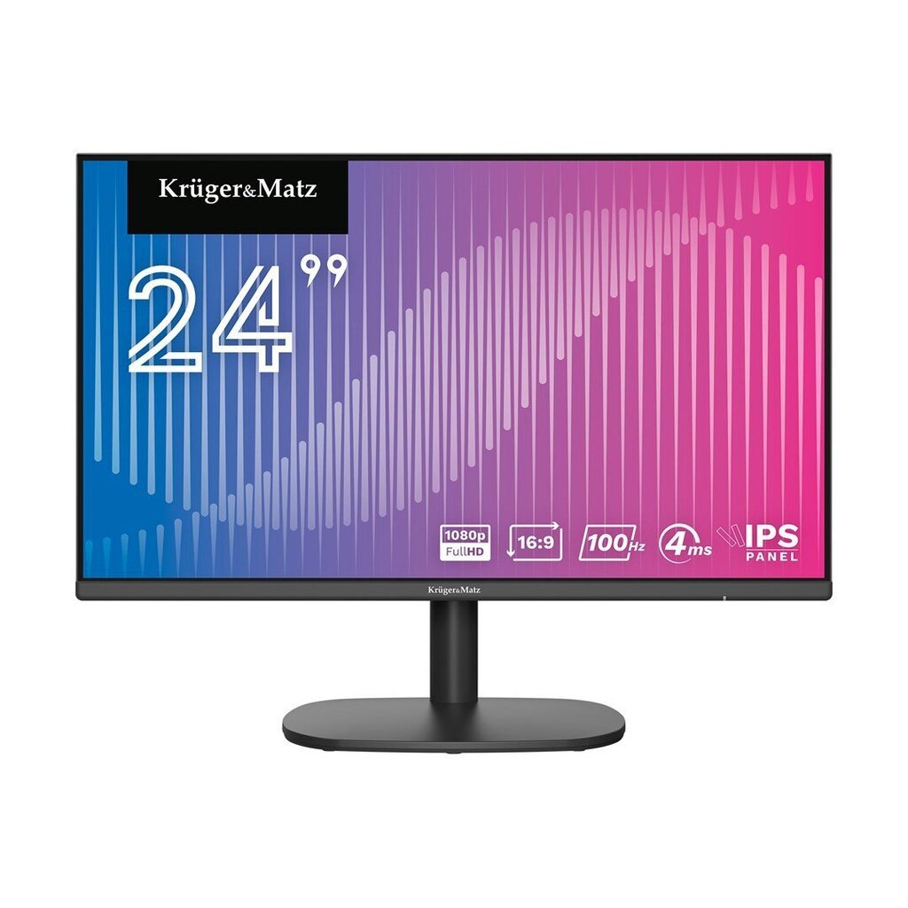 monitor - kruger&matz 24 100hz цена и информация | Monitorid | kaup24.ee