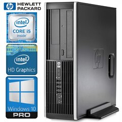 HP 8200 Elite SFF i5-2400 4GB 240SSD WIN10PRO|W7P [refurbished] цена и информация | Стационарные компьютеры | kaup24.ee