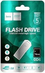 HOCO UD4 USB 2.0 Flash Drive 16GB цена и информация | USB накопители | kaup24.ee