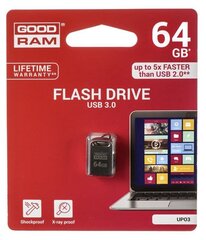 GoodRam Point 64GB USB USB 3.0 hind ja info | Mälupulgad | kaup24.ee