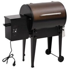 pelletgrill, must, 94 cm, raud цена и информация | Грили | kaup24.ee