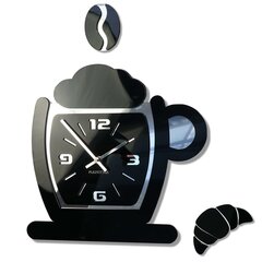 Настенные часы Кофе и круассан цена и информация | Часы | kaup24.ee