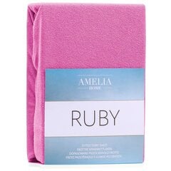 AmeliaHome махровая простыня с резинкой Ruby, 160x200 см цена и информация | Простыни | kaup24.ee