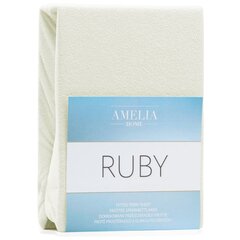 AmeliaHome махровая простыня с резинкой Ruby, 180x200 см цена и информация | Простыни | kaup24.ee