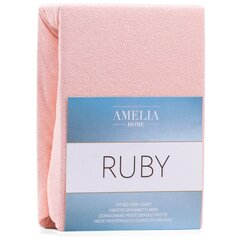 AmeliaHome махровая простыня с резинкой Ruby, 180x200 см цена и информация | Простыни | kaup24.ee