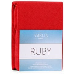 AmeliaHome махровая простыня с резинкой Ruby, 180x200 см цена и информация | Простыни | kaup24.ee