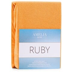 AmeliaHome махровая простыня с резинкой Ruby, 180x200 см цена и информация | Простыни | kaup24.ee