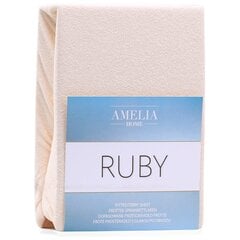 AmeliaHome махровая простыня с резинкой Ruby, 120 x 200 см цена и информация | Простыни | kaup24.ee