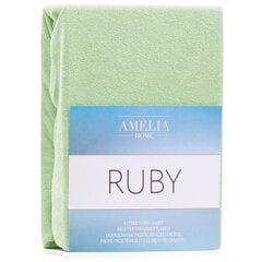 AmeliaHome махровая простыня с резинкой Ruby, 120 x 200 см цена и информация | Простыни | kaup24.ee