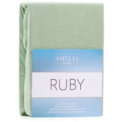 AmeliaHome махровая простыня с резинкой Ruby, 120 x 200 см цена и информация | Простыни | kaup24.ee