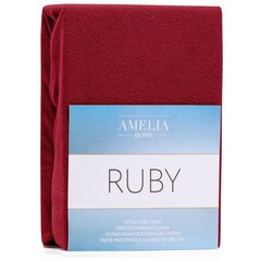 AmeliaHome махровая простыня с резинкой Ruby, 120 x 200 см цена и информация | Простыни | kaup24.ee